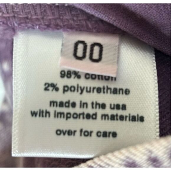 Rachel Comey Barrie Jeans in Purple Size 00 - Picture 8 of 8